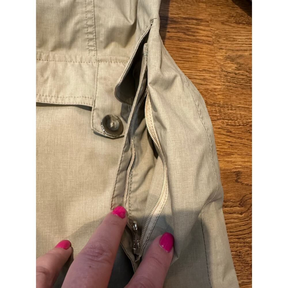 The North Face Carli HyVent Rain Jacket Women’s XL Beige Waterproof Shell - Picture 11 of 15